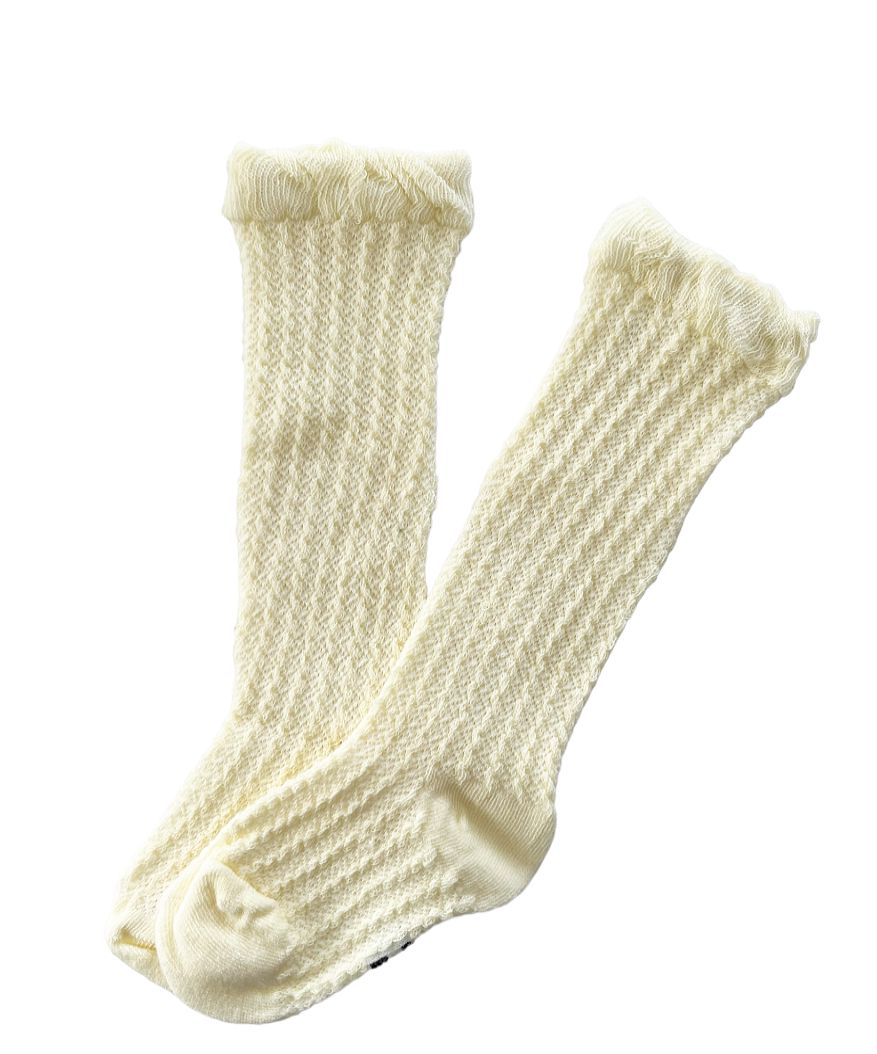 Calzini in filo di cotone bordino