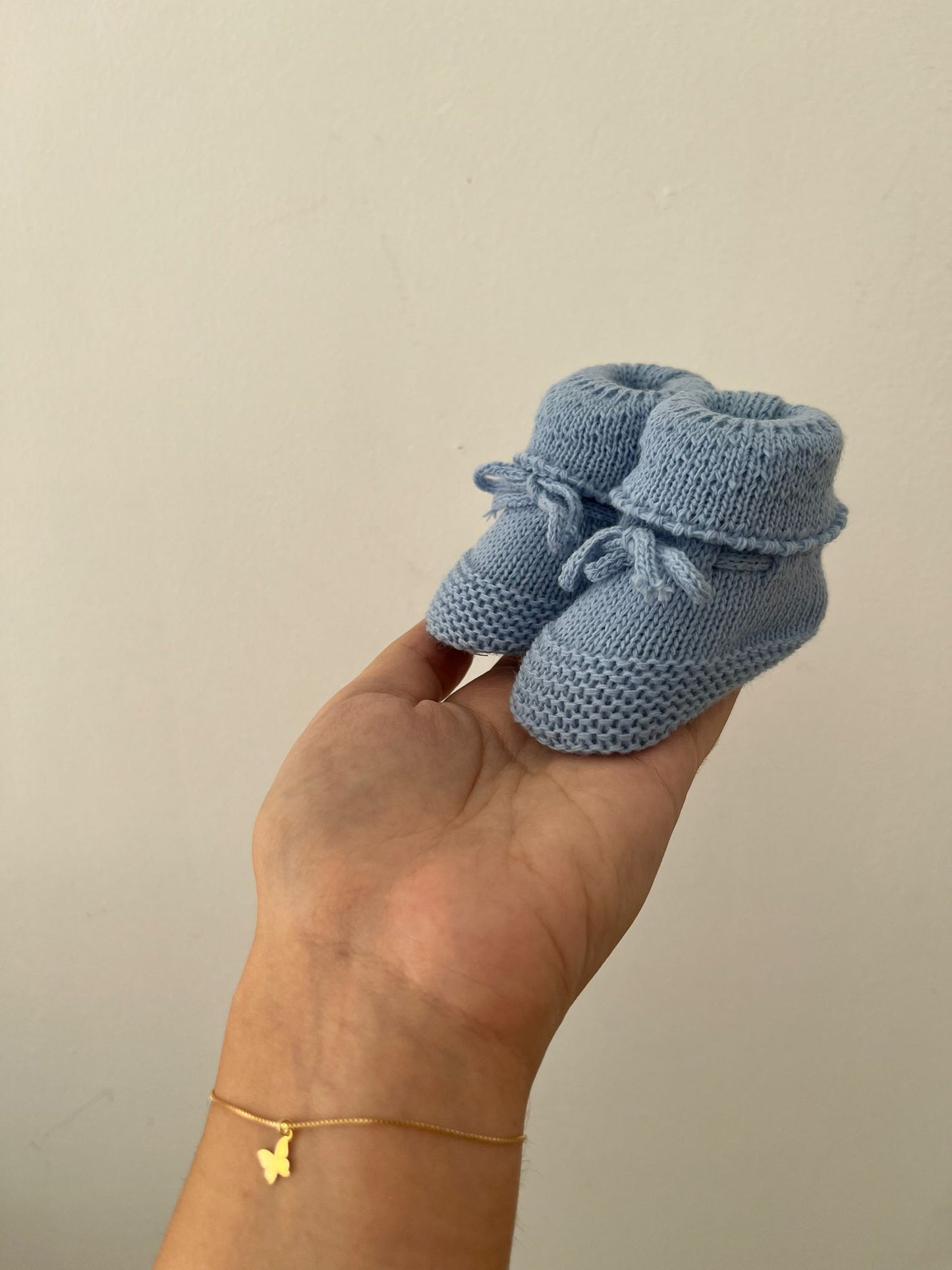 Scarpine stivaletto neonato in maglia