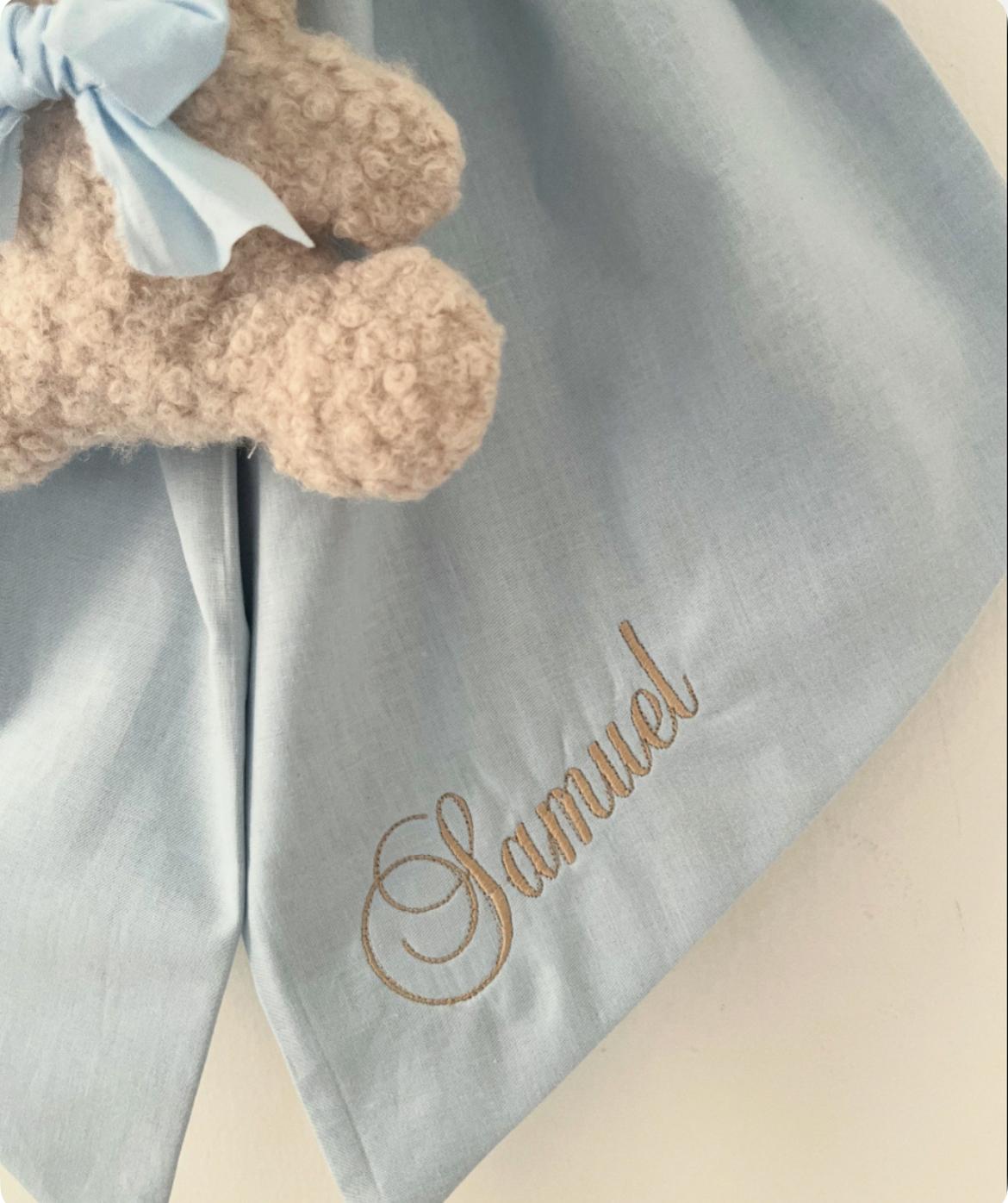 Fiocco nascita teddy line per lui