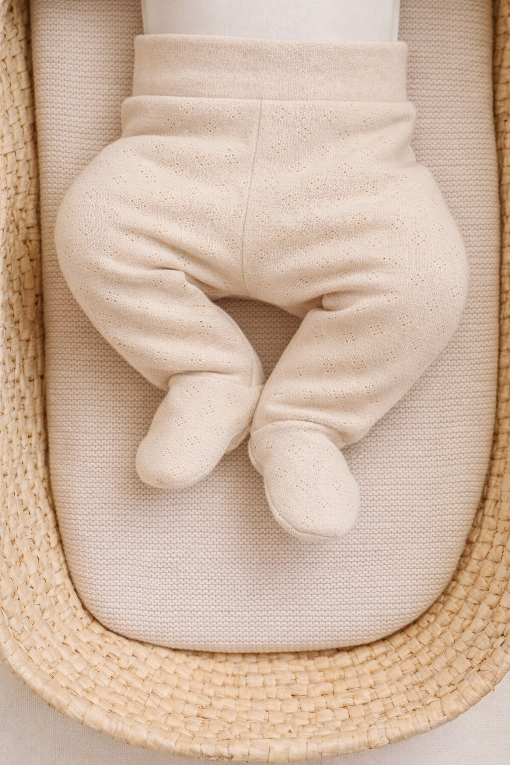 Ghettina in Jersey pointoille beige 100% cotone