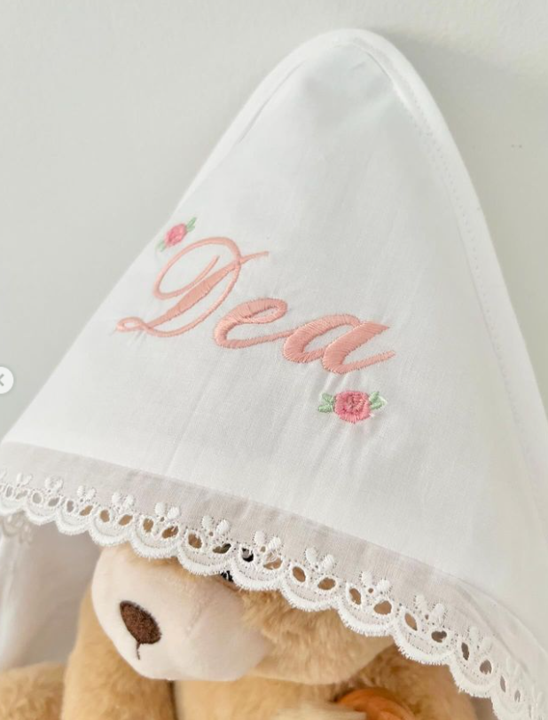 Accappatoio triangolo sangallo