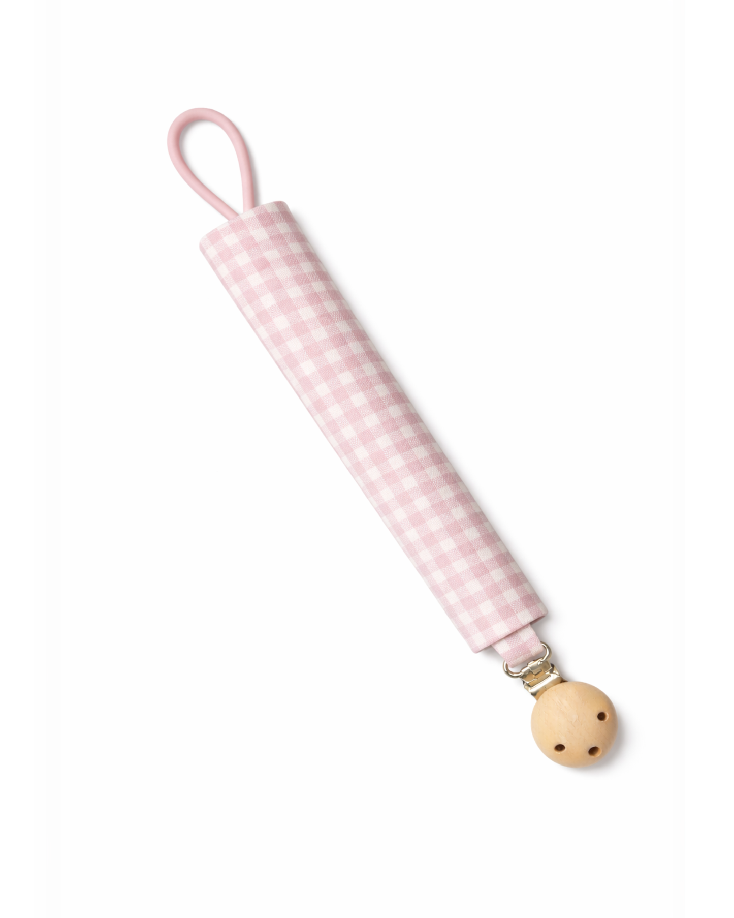 Portaciuccio in puro cotone vichy rosa