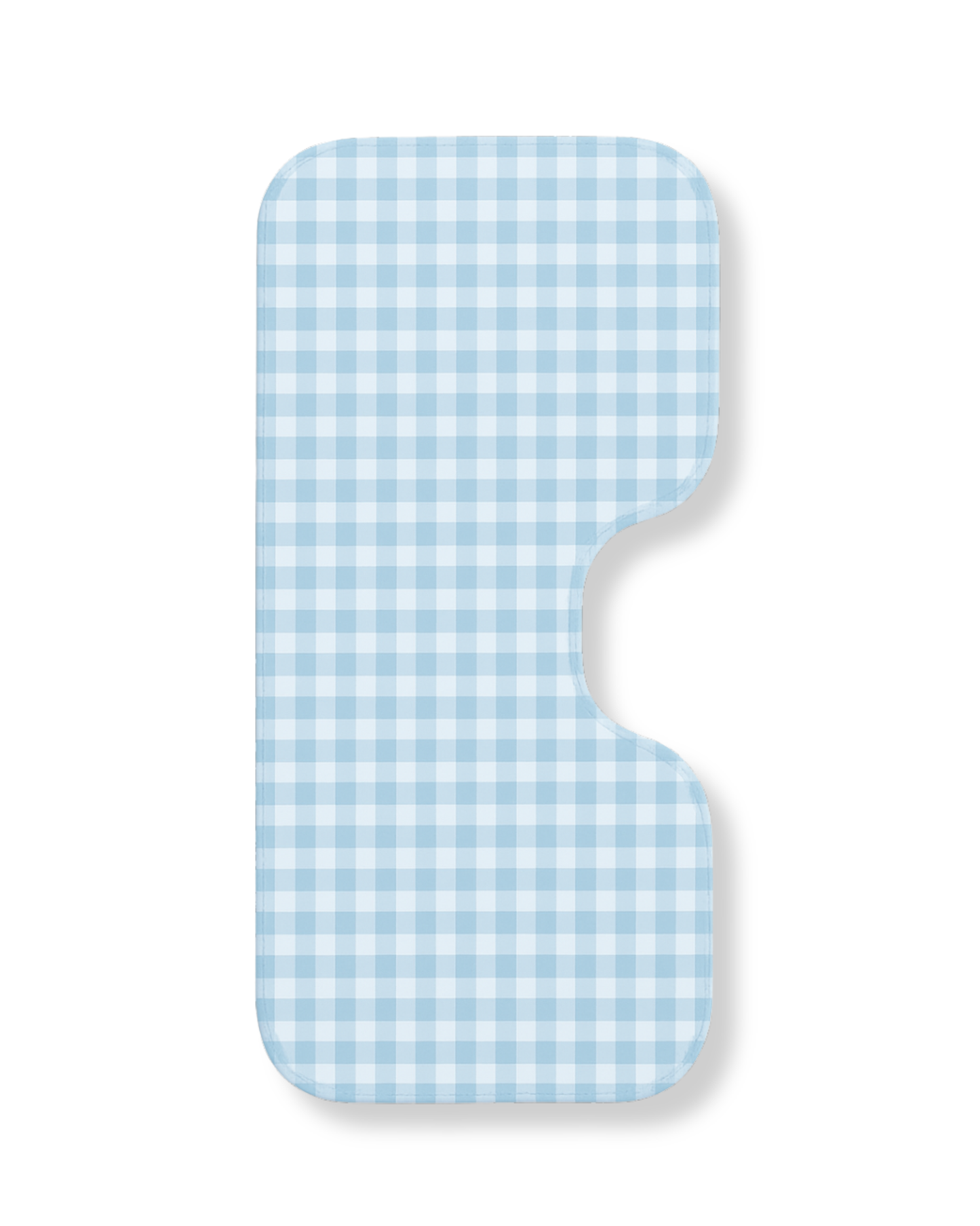 panno antirigurgito vichy azzurro