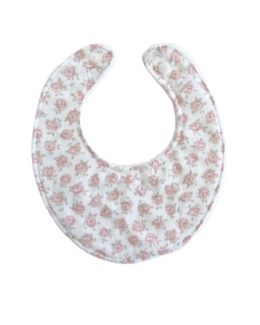 Bavaglino con bottone a fantasia