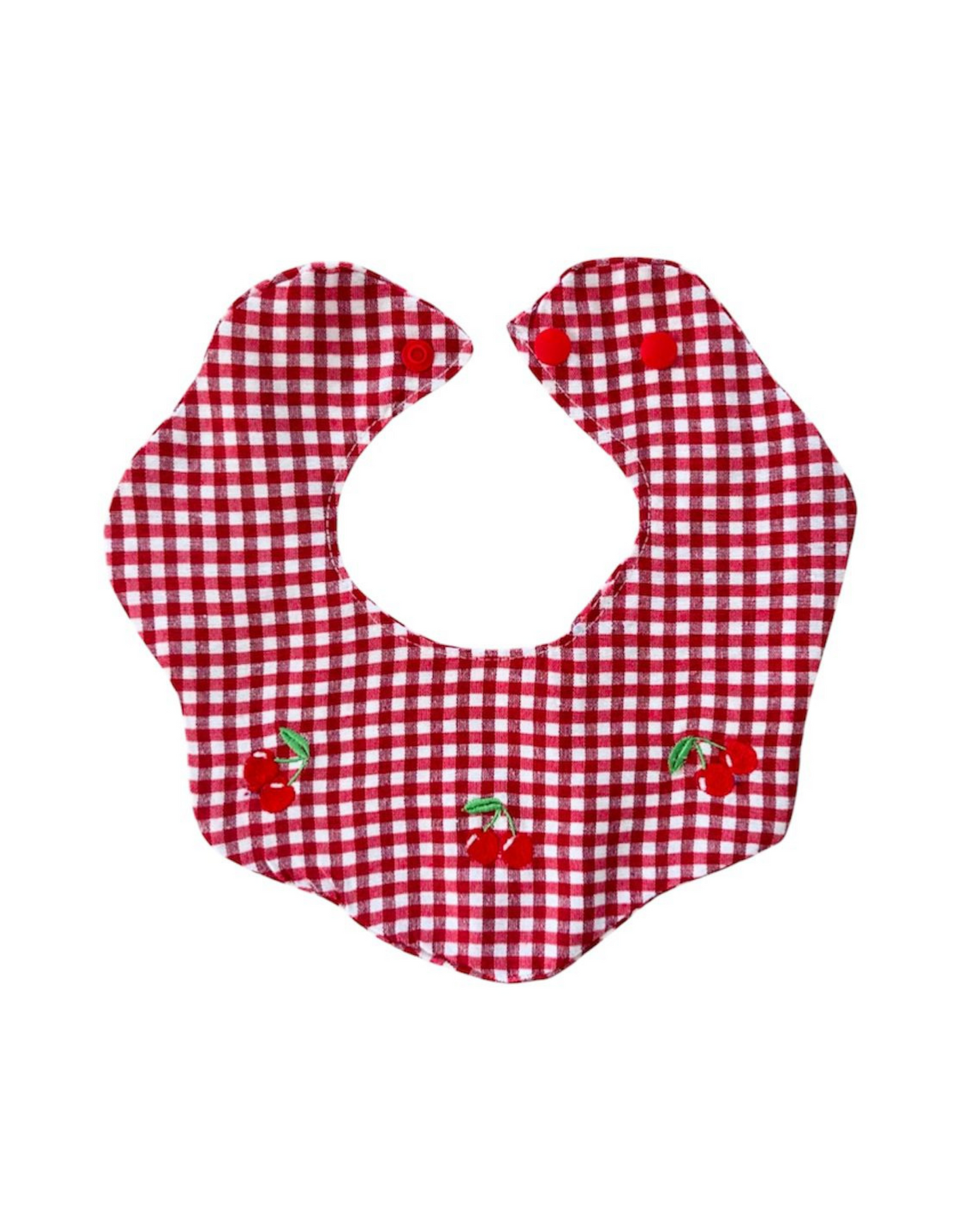 Bavaglino ciliegie con bottone