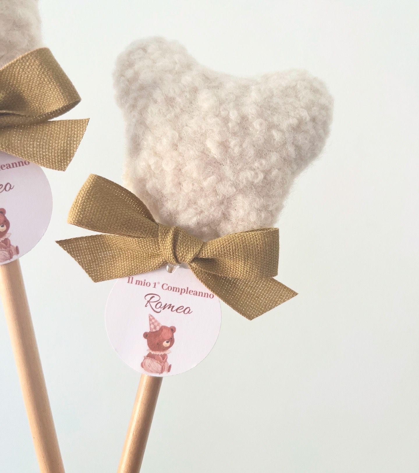 Matita bomboniera segnaposto Orsetto teddy