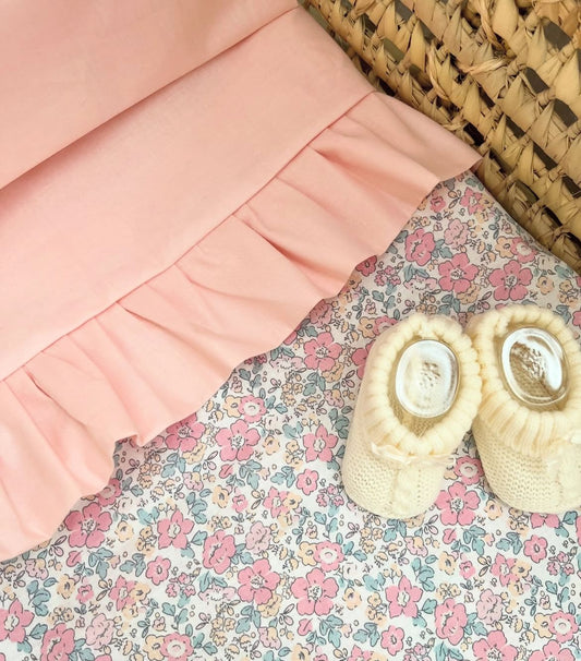 Copertina cotone fiorellini