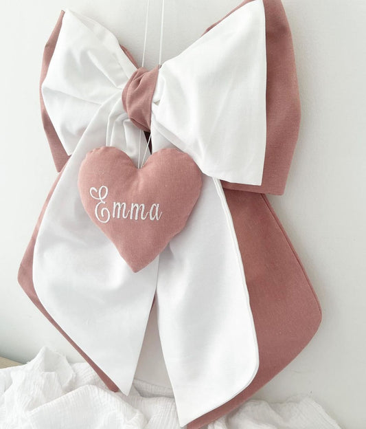 Fiocco nascita unico pendente