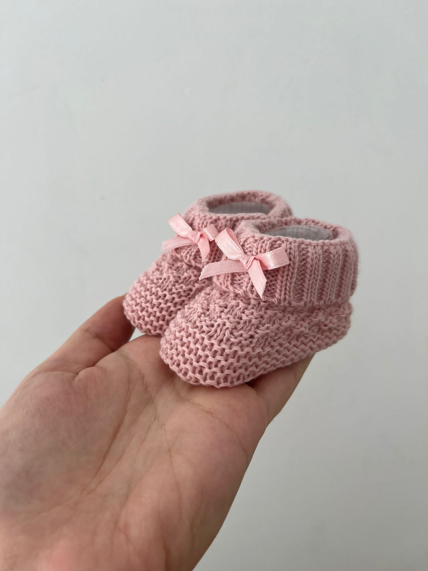 Scarpine in maglia di cotone