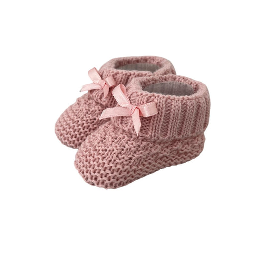 Scarpine in maglia di cotone