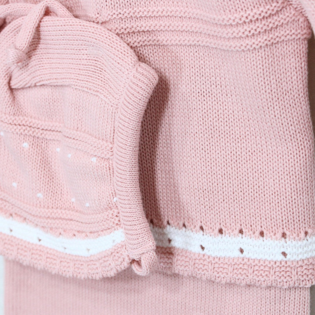 Completino con cappellino cuffietta