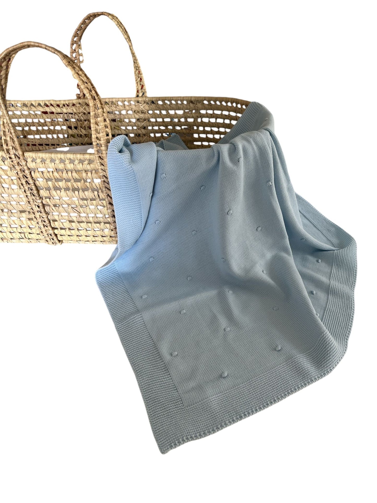 Copertina in maglia ponpon