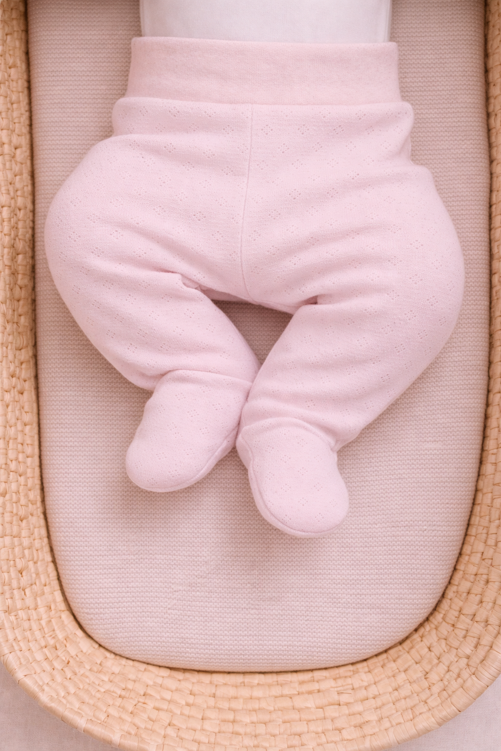 Ghettina in Jersey pointoille rosa 100% cotone