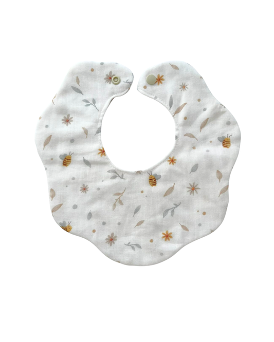 bavaglino con bottone mussola apine