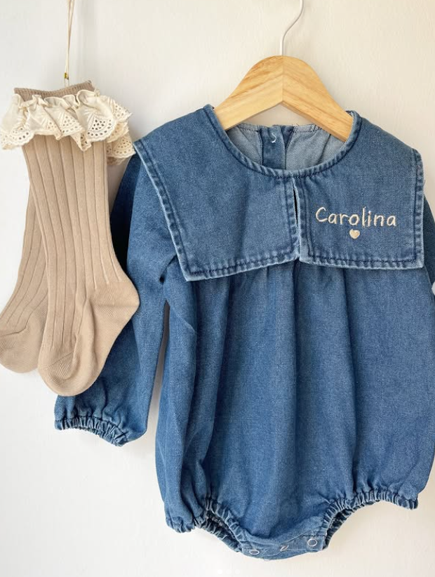 salopette denim personalizzata