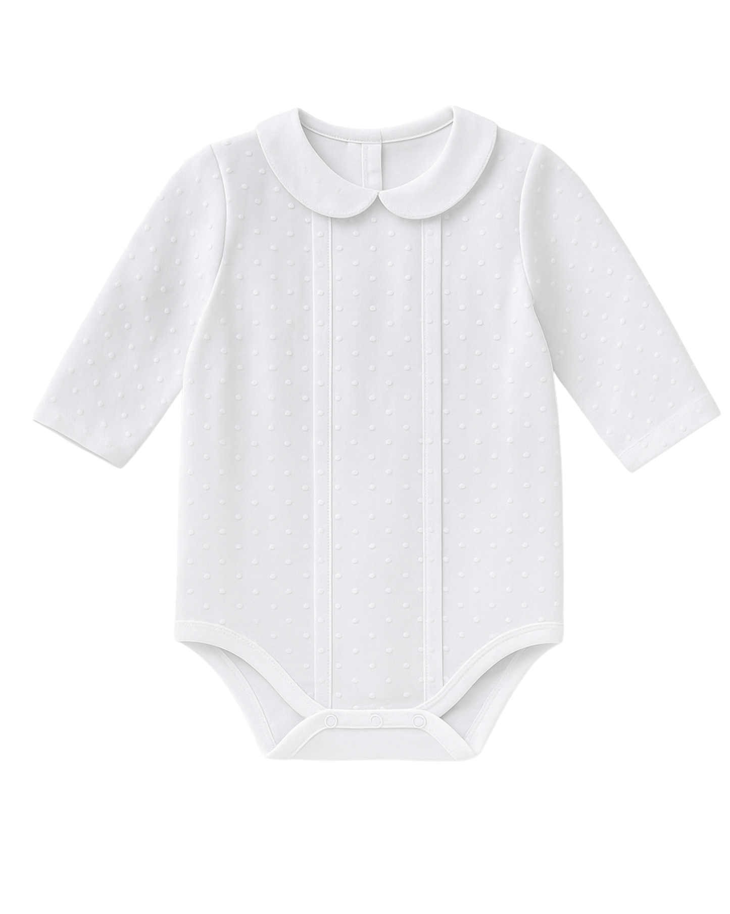 Body in cotone Plumetis per lui