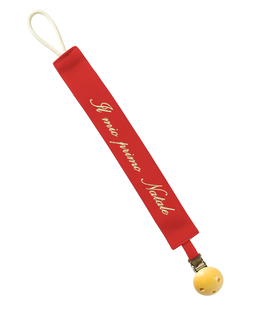 Portaciuccio in cotone "il mio primo Natale"