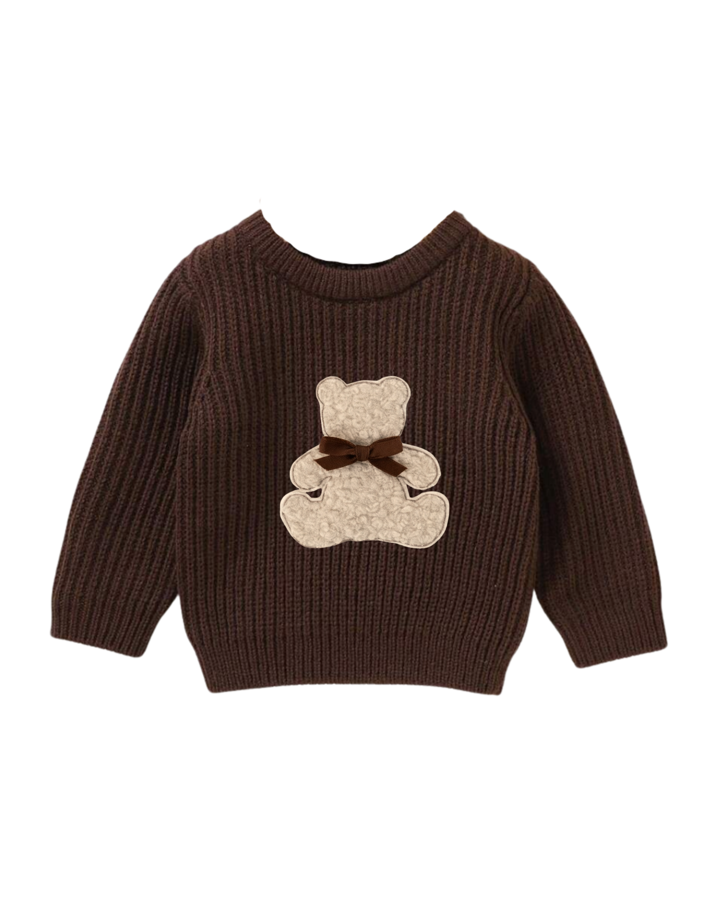 Maglioncino teddy cacao