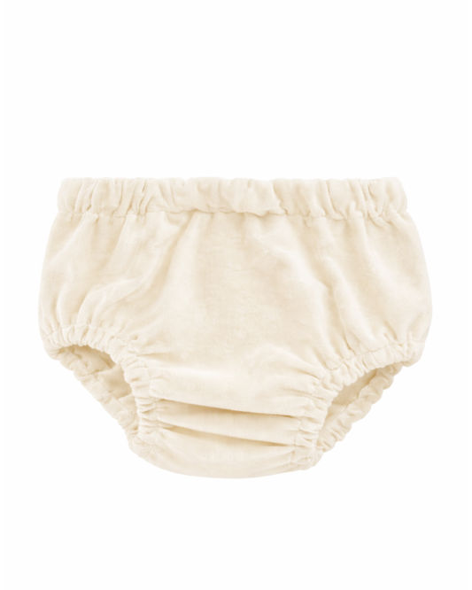 Culotte velluto panna