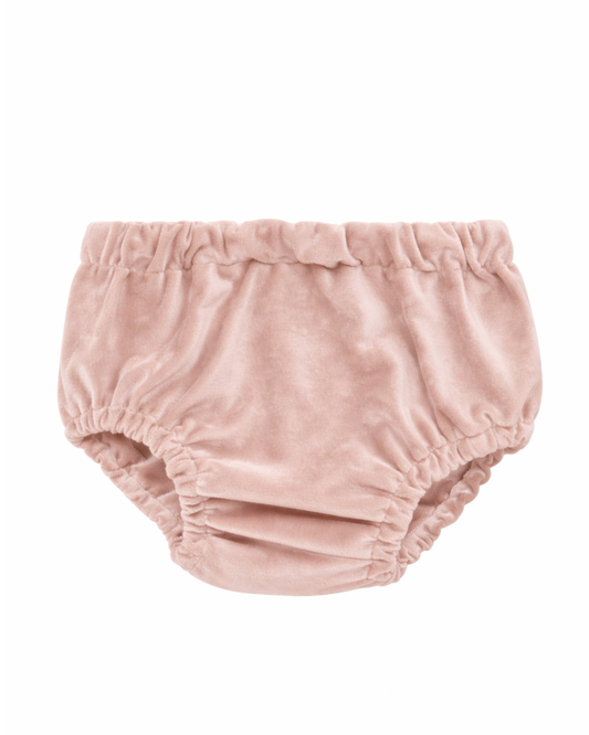 Culotte velluto rosa antico