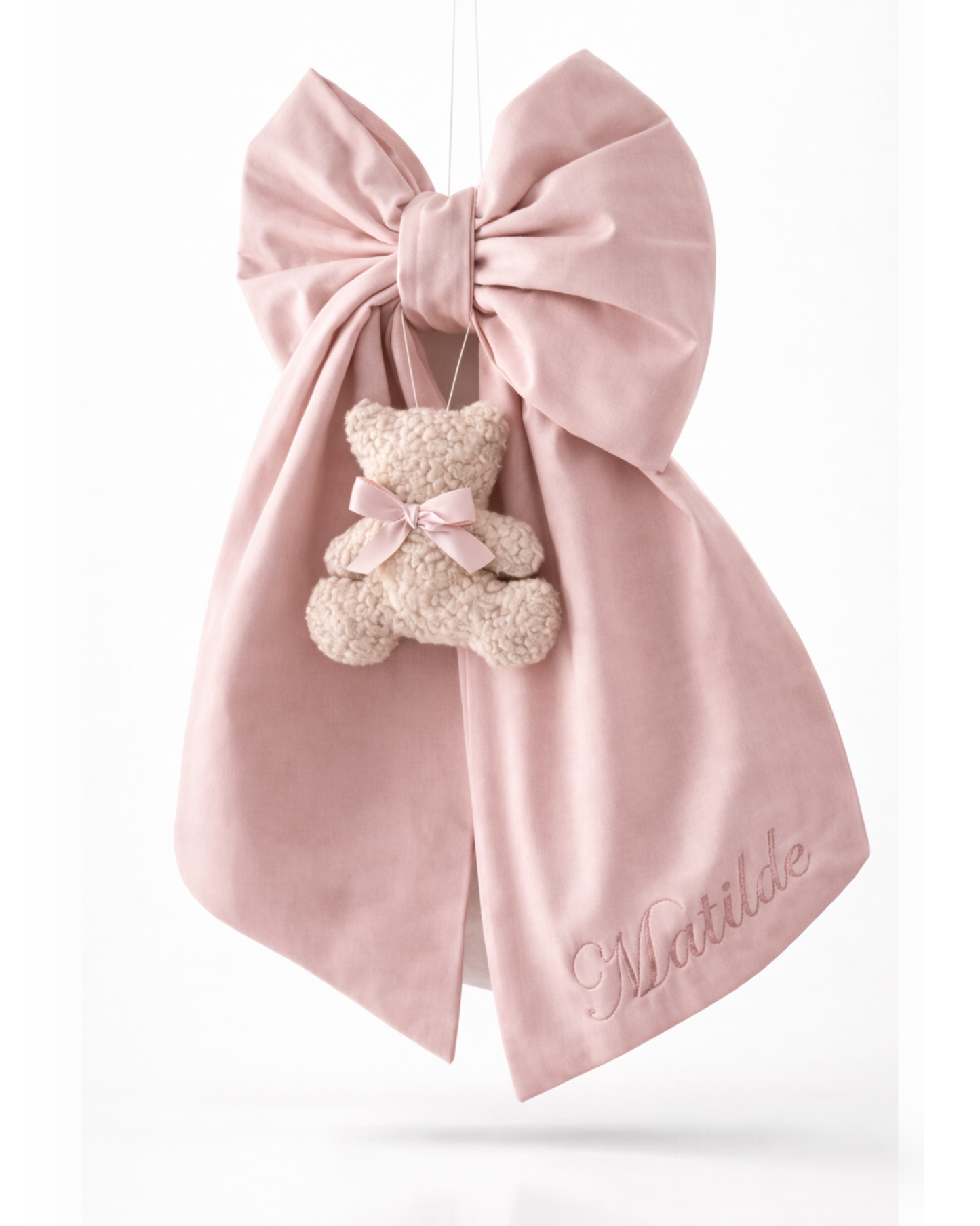 Fiocco nascita teddy line per lei
