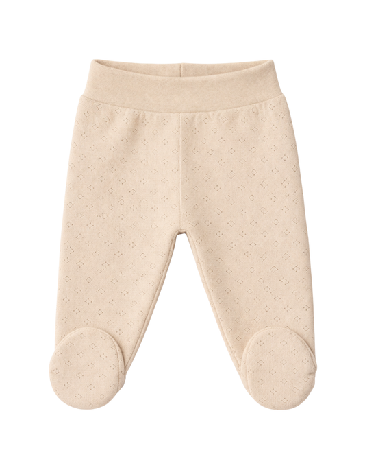 Ghettina in Jersey pointoille beige 100% cotone