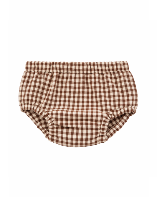 Culotte vichy cacao