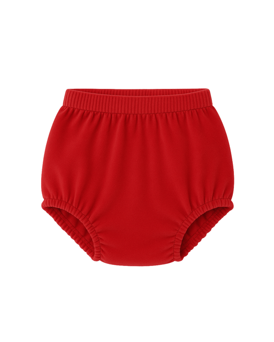Culotte velluto rossa