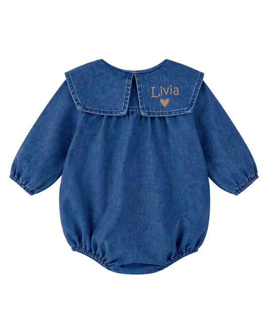 salopette denim personalizzata