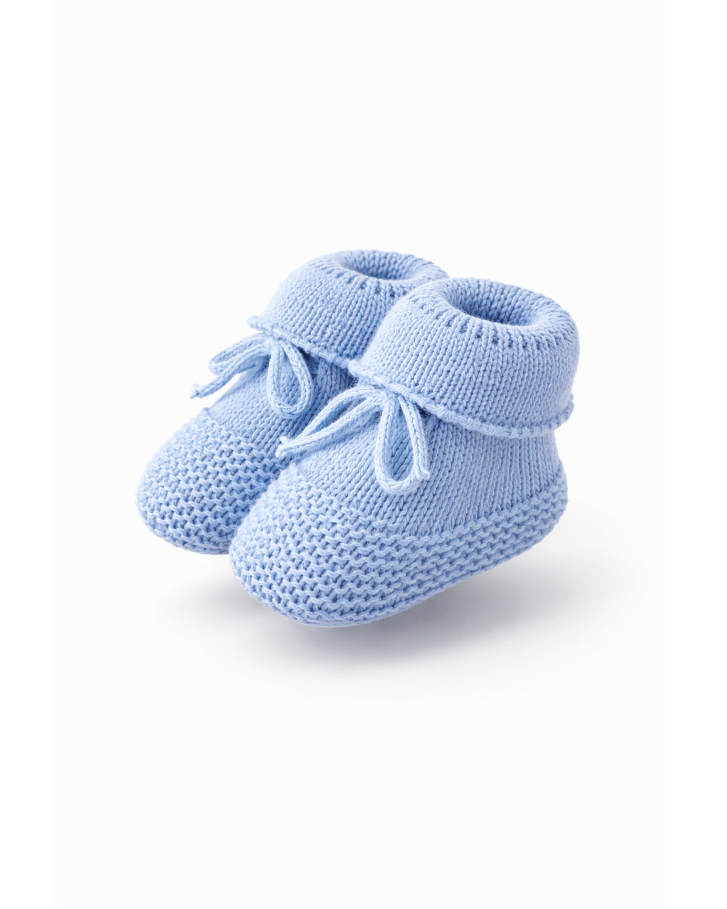 Scarpine nascita "stivaletto" in cotone