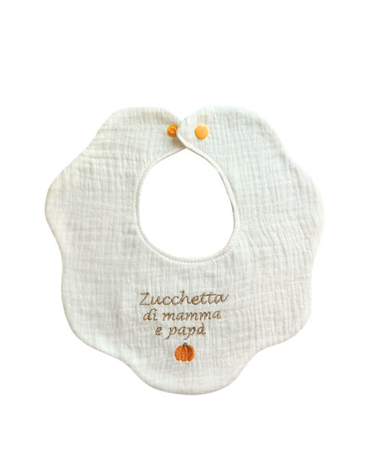 Bavaglino “Zucchetta di mamma e papà”