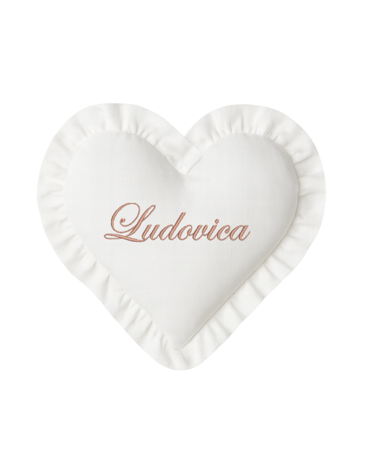 cuscino cuore volant