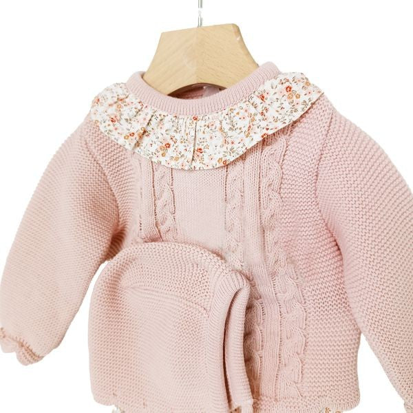 Pagliaccetto rosa con culotte