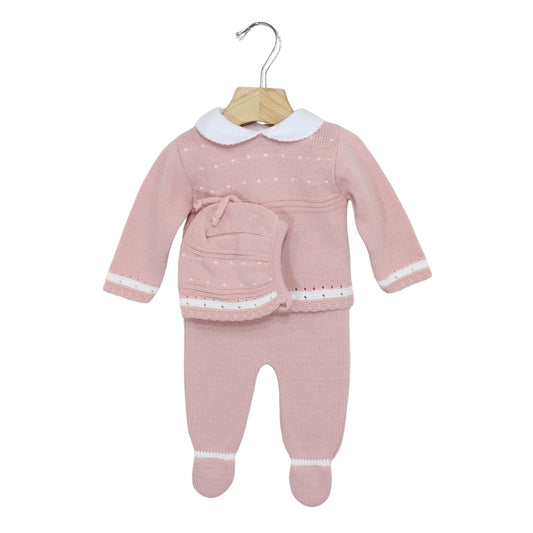 Completino con cappellino cuffietta